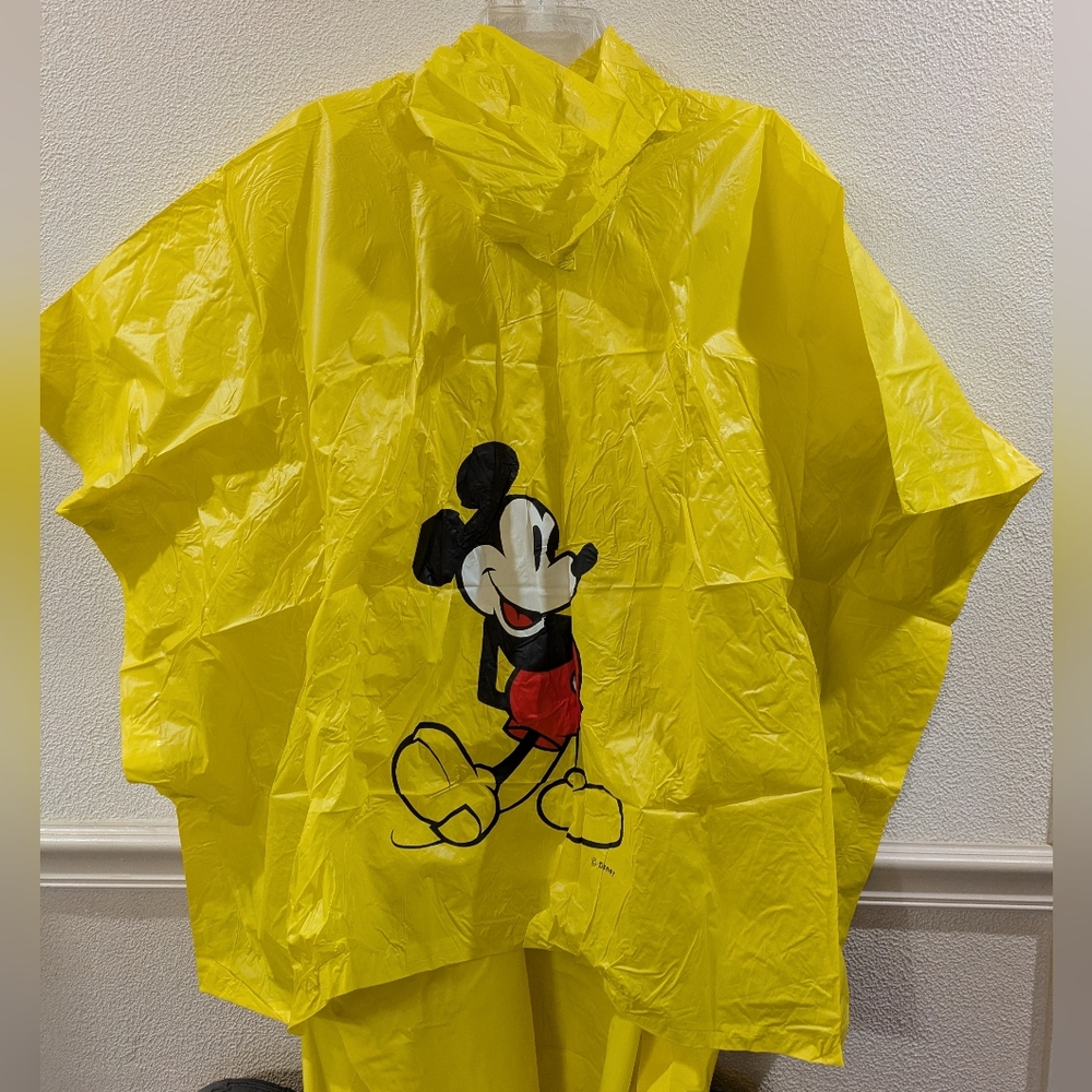 VTG 2002 Disney Mickey Rain Poncho Kids